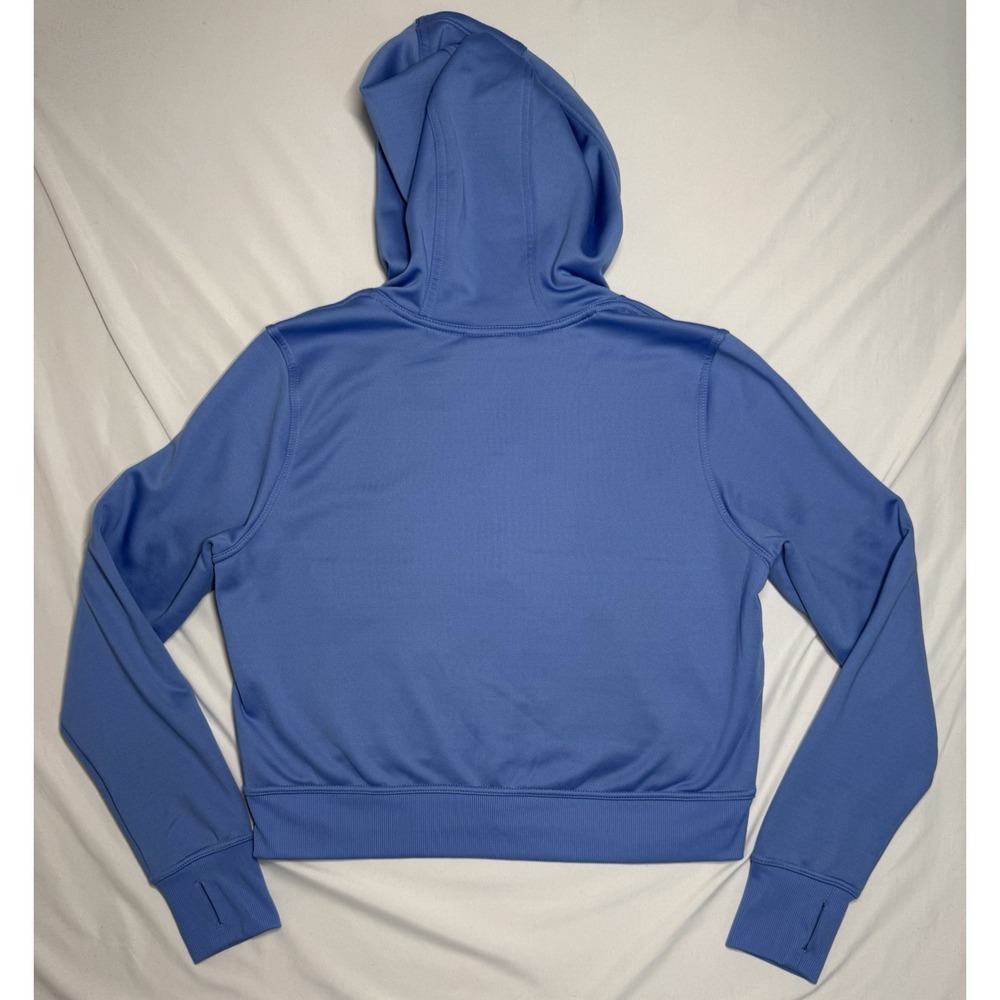 Nike Therma-FIT One Full-Zip Blue Hoodie Women's Size Medium Comfort Gym - Picture 4 of 6